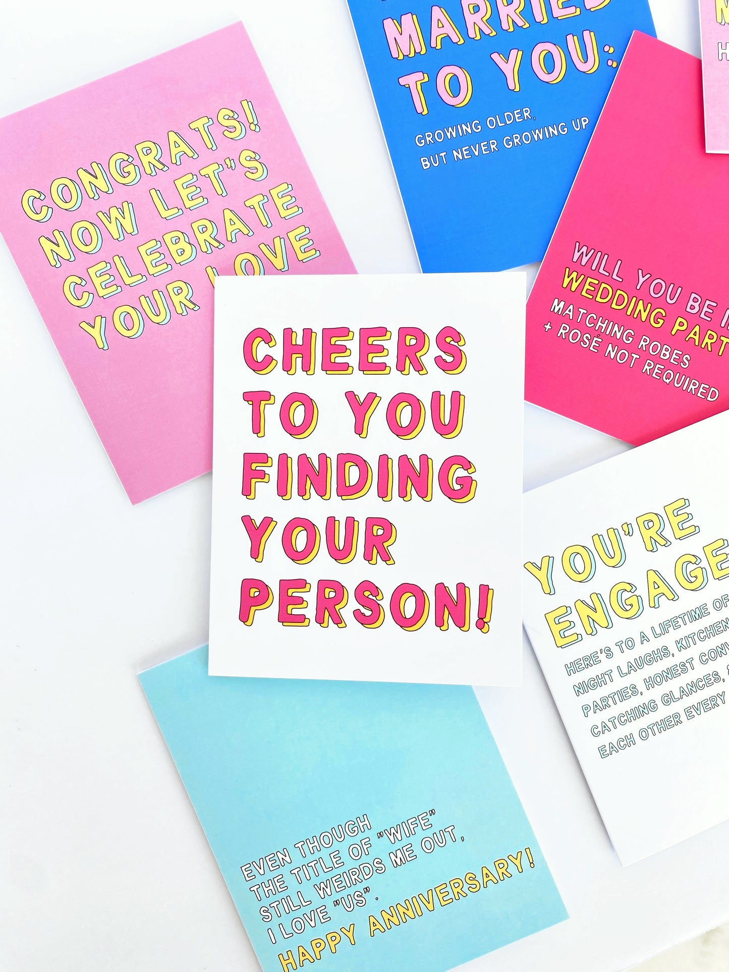 Cheers to Finding Your Person Inclusive Engagement Card image 4