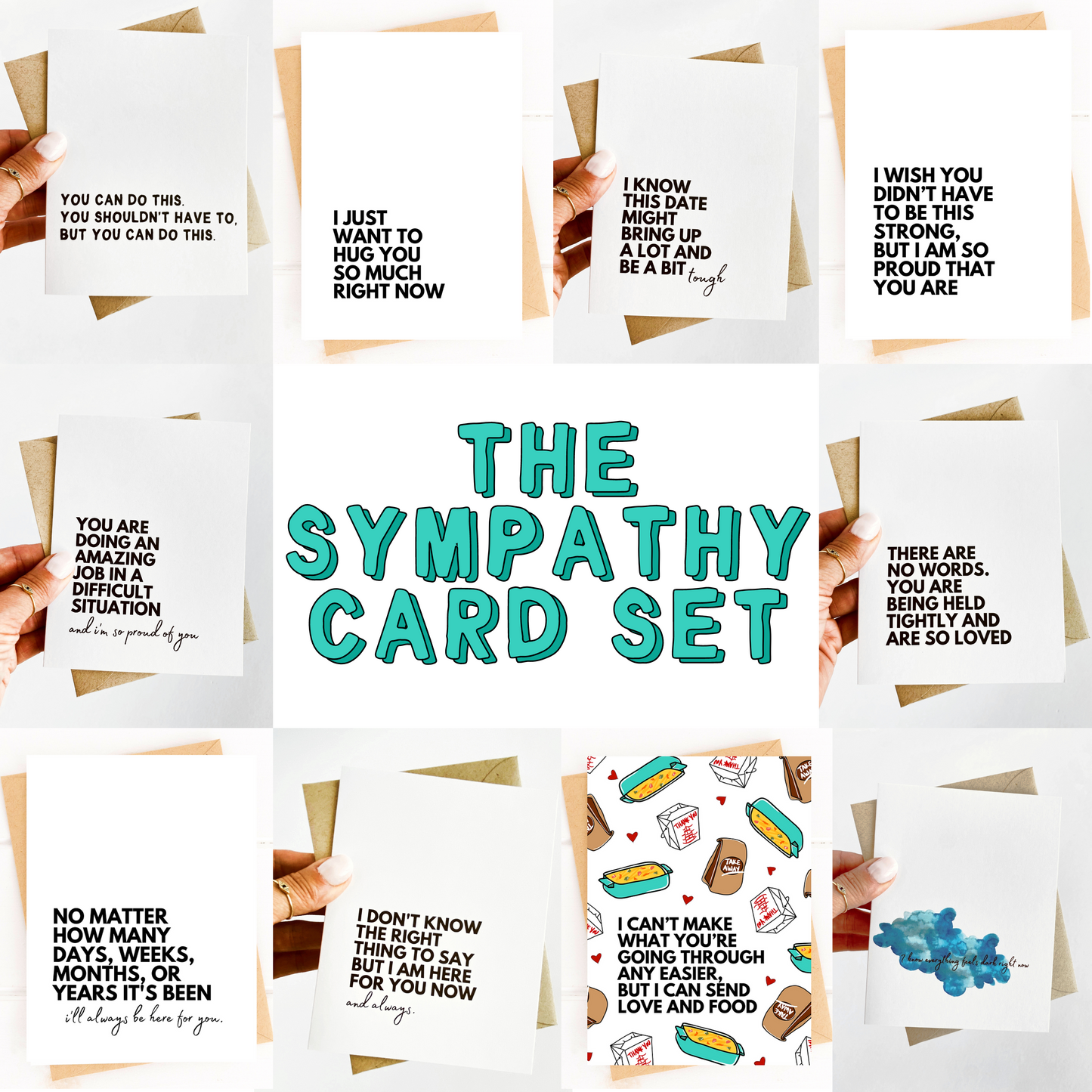 Sympathy and Loss Support Card Set image 0