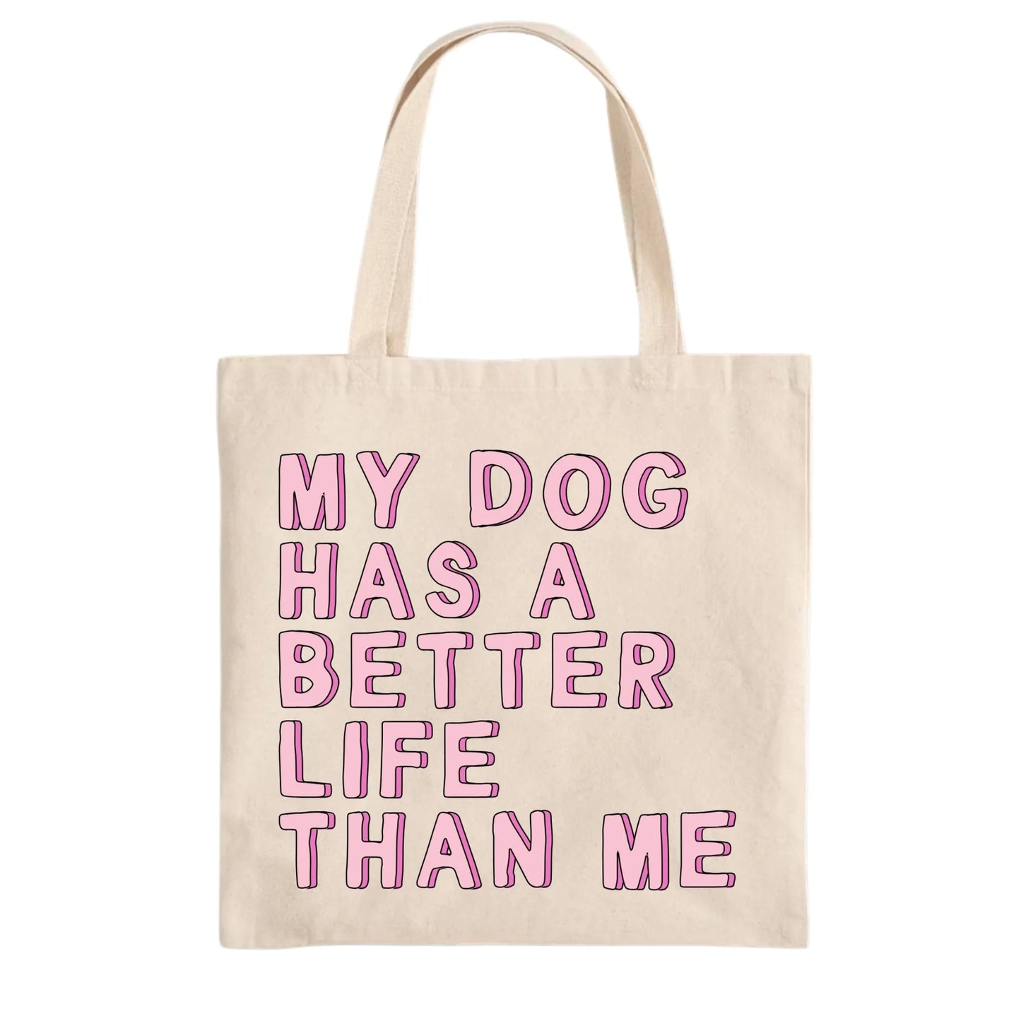 Sweet Paws x Five Dot Post Pet Parent Tote Bag – Dog & Cat Designs, Screen Printed in the USA