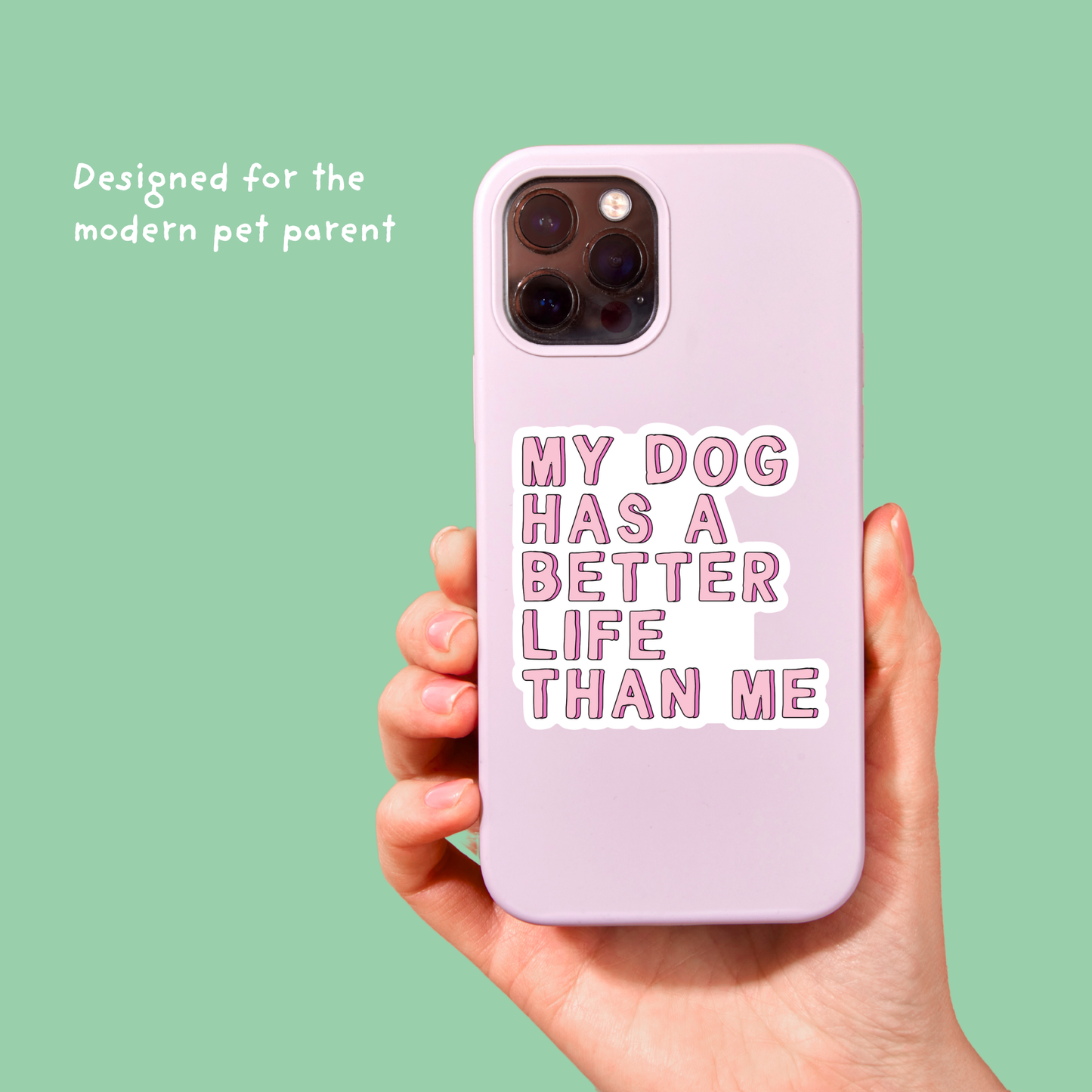 Dog Parent Sticker Pack – 6 Vinyl Stickers for Pet Owners