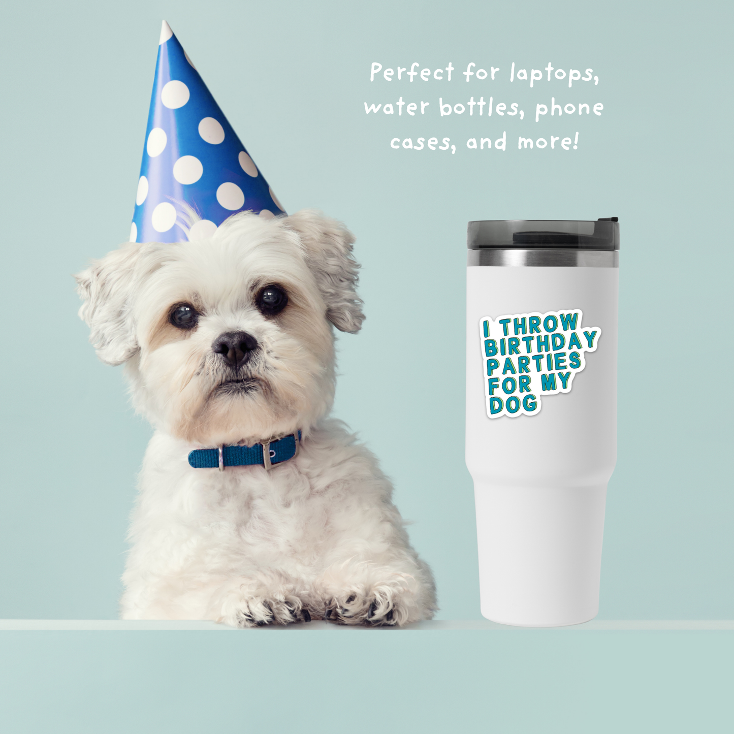 Dog Parent Sticker Pack – 6 Vinyl Stickers for Pet Owners