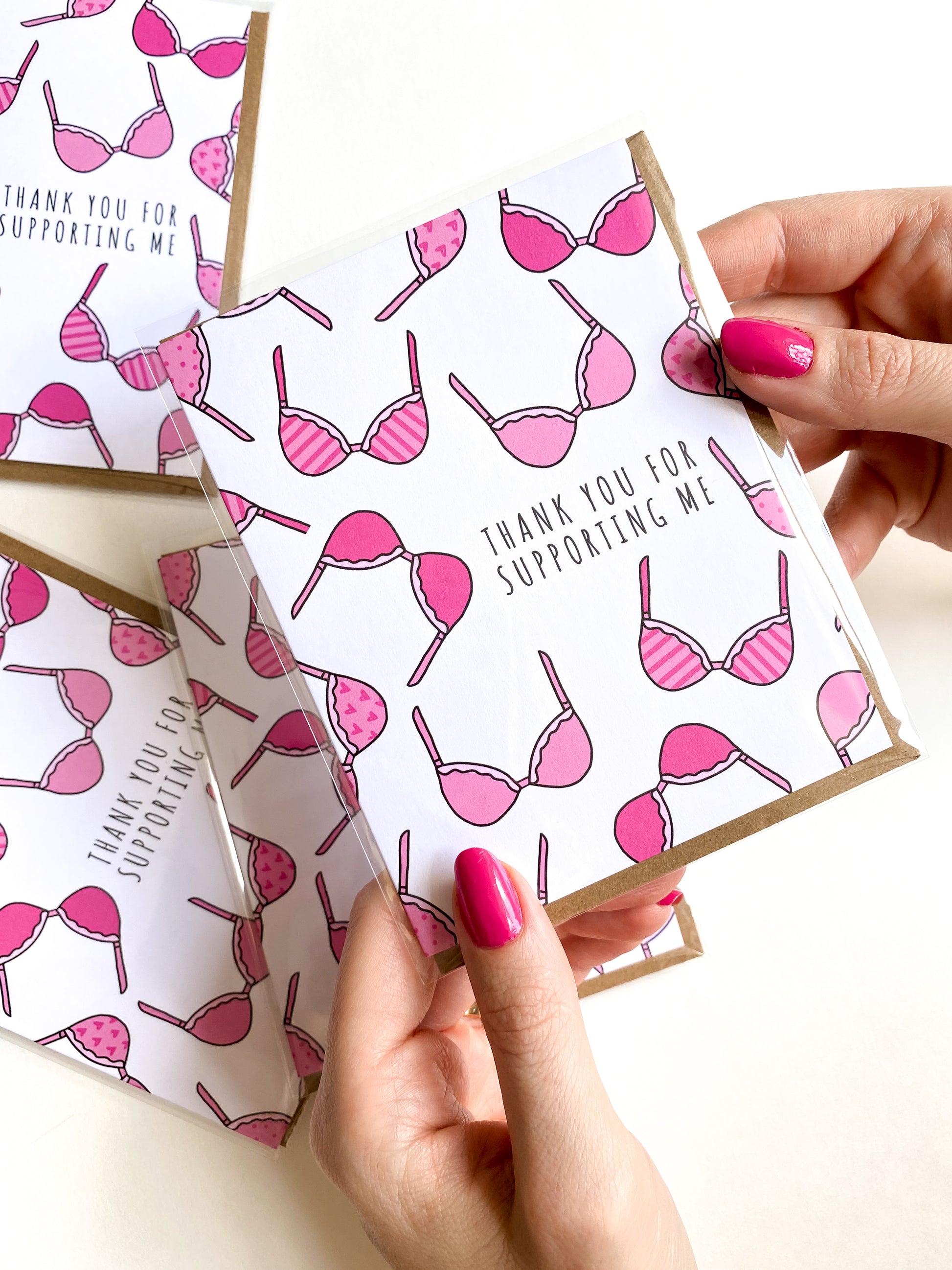 Here to Support You Breast Cancer Get Well Card image 0