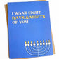 8 Days and Nights Funny Hanukkah Card for Couple Romantic image 0