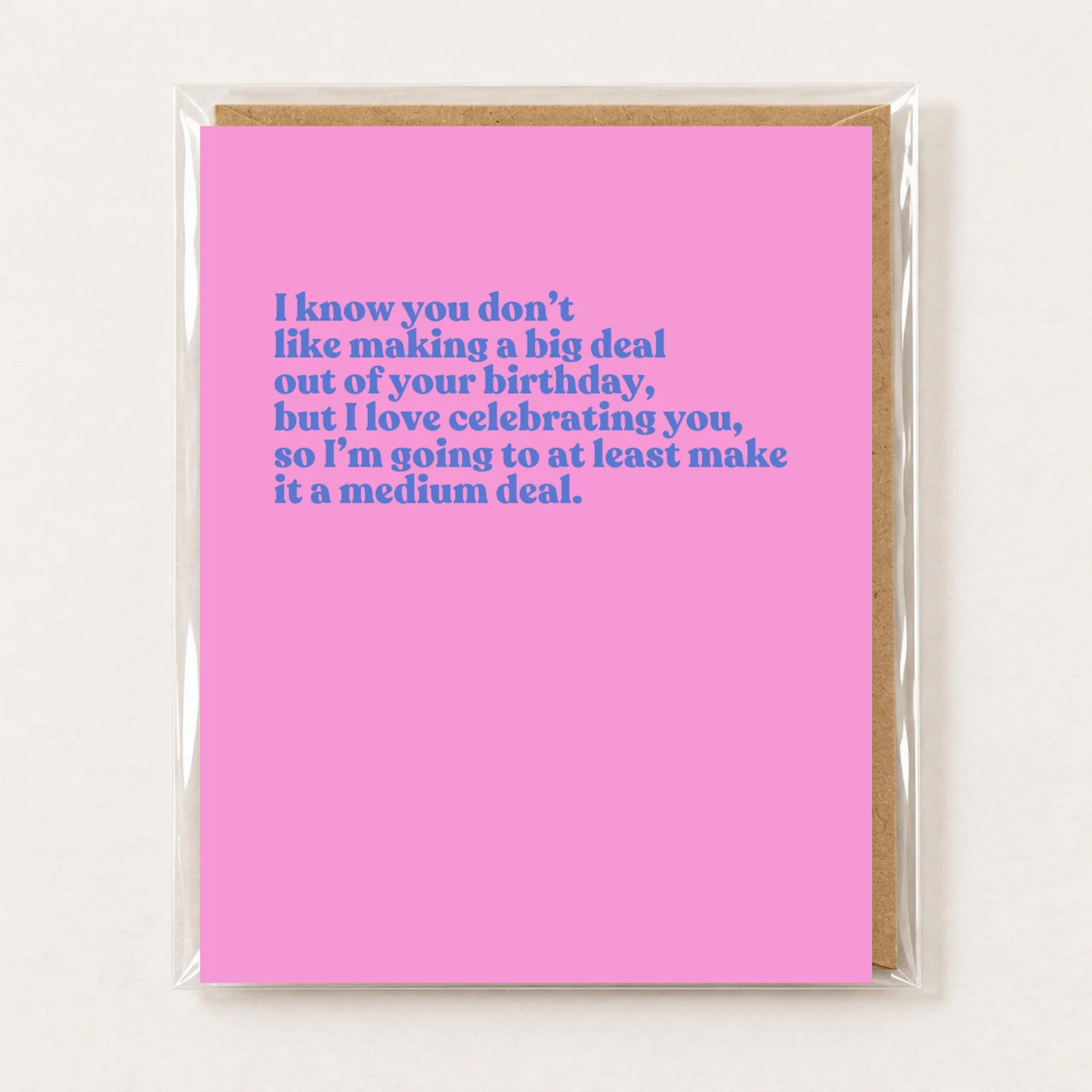 Funny Birthday Card for Friend Medium Deal