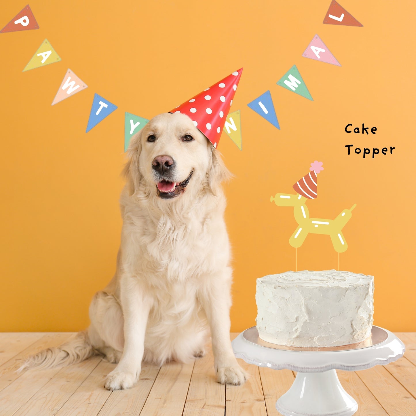 Sweet Paws x Five Dot Post "Pawty Animal" DOG Pawty Pack 18 pc set