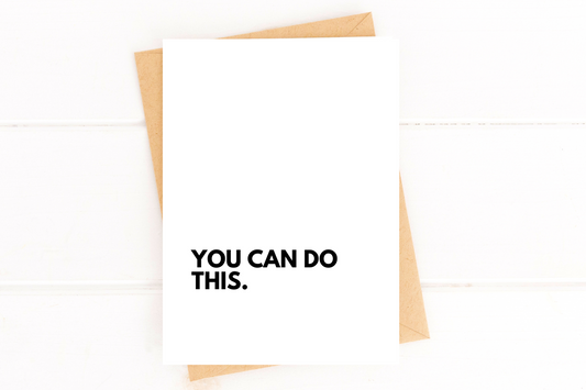 You Can Do This Cancer Encouragement Card image 0