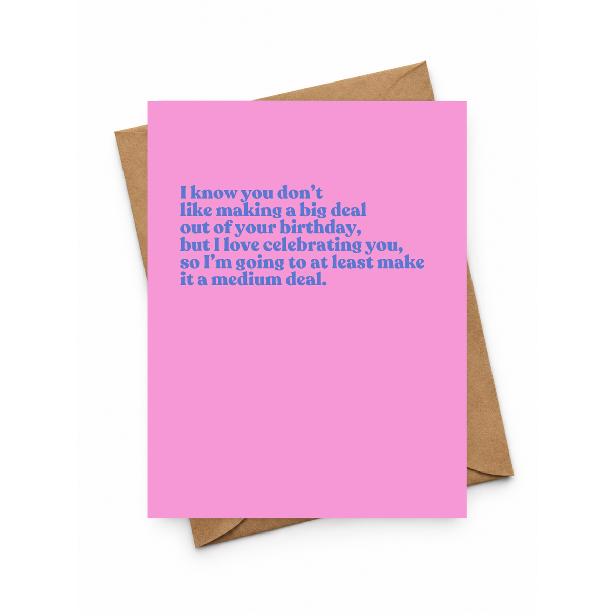 Funny Birthday Card for Friend Medium Deal