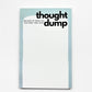 Thought Dump ADHD Notepad Mental Health Notepad image 1