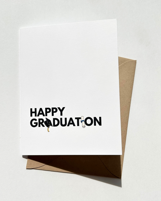 Happy Graduation Icons Card for Grad image 0