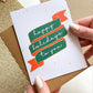 Happy Holidays to You Banner Holiday Card image 1