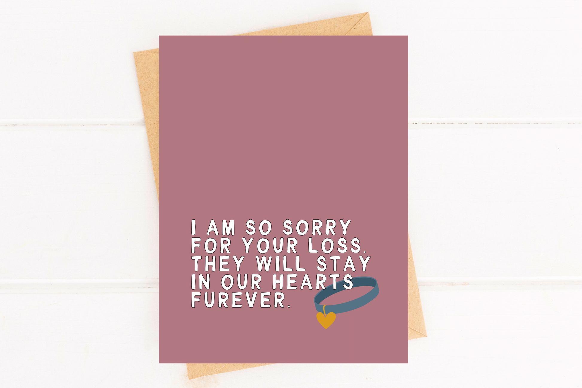 SYMPAWTHY™ Pet Sympathy Card for Pet Loss Pet Parent Grief Card image 0