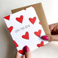 Love You Bish Valentines Card, Funny Best Friend Card, Love You Card image 0