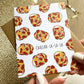 Challah Hanukkah Card, Funny Hanukkah Card, Unique Card for Hanukkah image 0