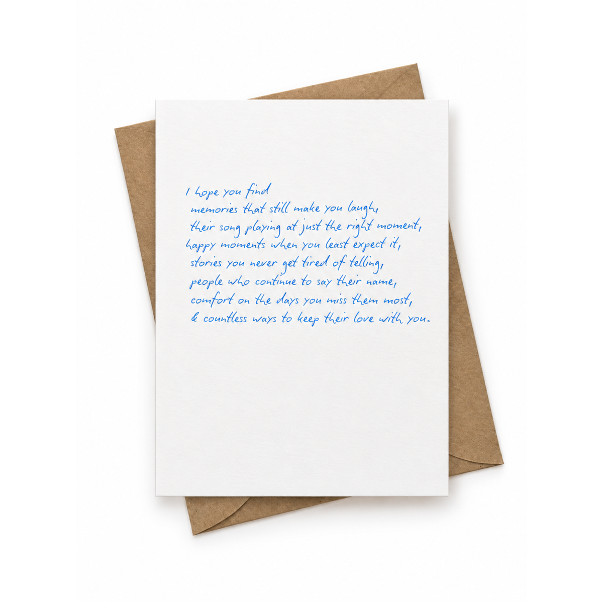 Sympathy Card | Comfort After Loss