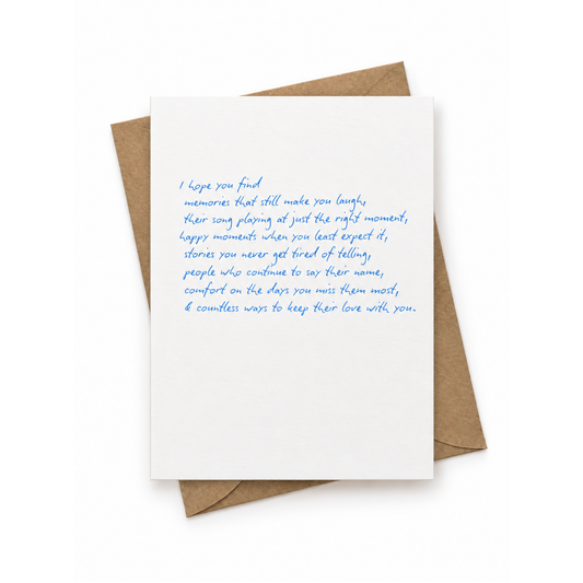 Sympathy Card | Comfort After Loss