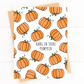 Hang In There Pumpkin Encouragement Card image 1