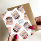 Bun in the Oven Card Pregnancy Announcement Card, Pregnancy Reveal Card image 0