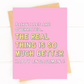 Fairytales Are Overrated The Real Thing is Better Engagement Card image 2