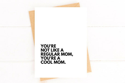 Cool Mom Mother's Day Card Mean Girls Mom Card Funny Mother's Day Card image 0
