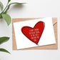 I Don't Know What to Say Here For You Support Card image 1