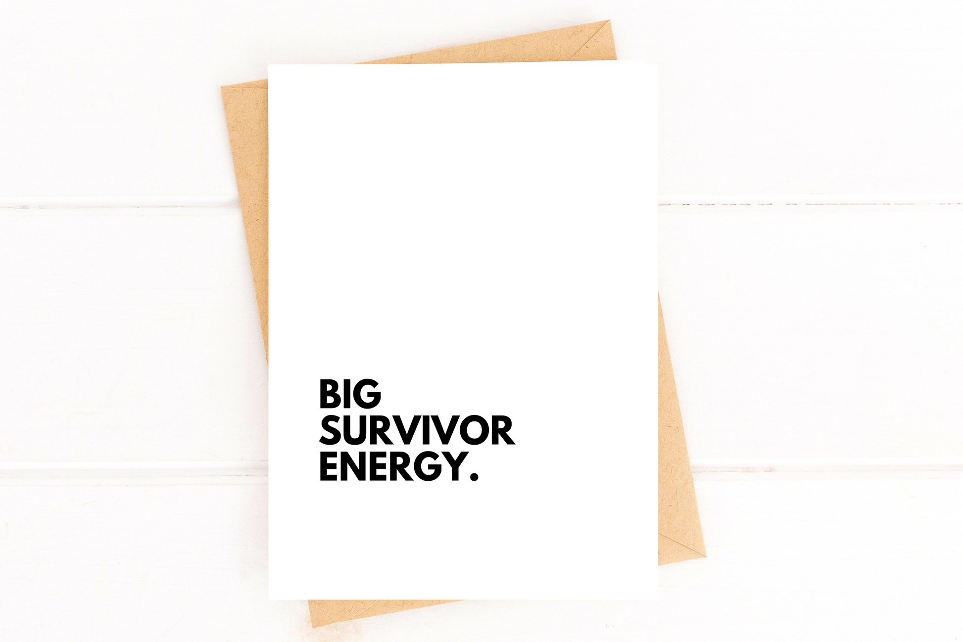 Big Survivor Energy Card Cancer Free Card Remission Congratulations Cancer Survi image 1