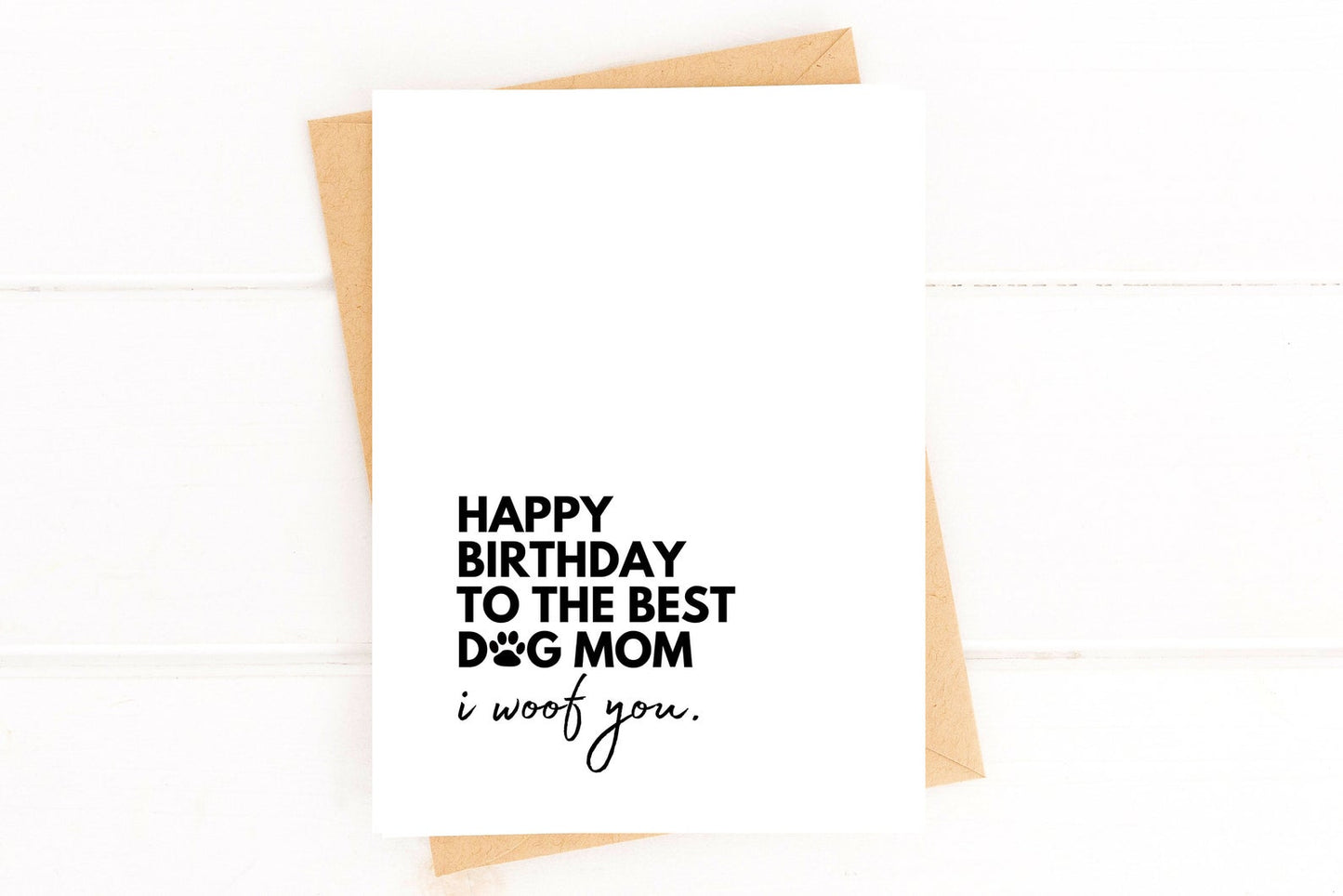Dog Mom Birthday Card image 0