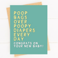 Funny New Puppy Card for Puppy Shower New Dog Parent Card image 0