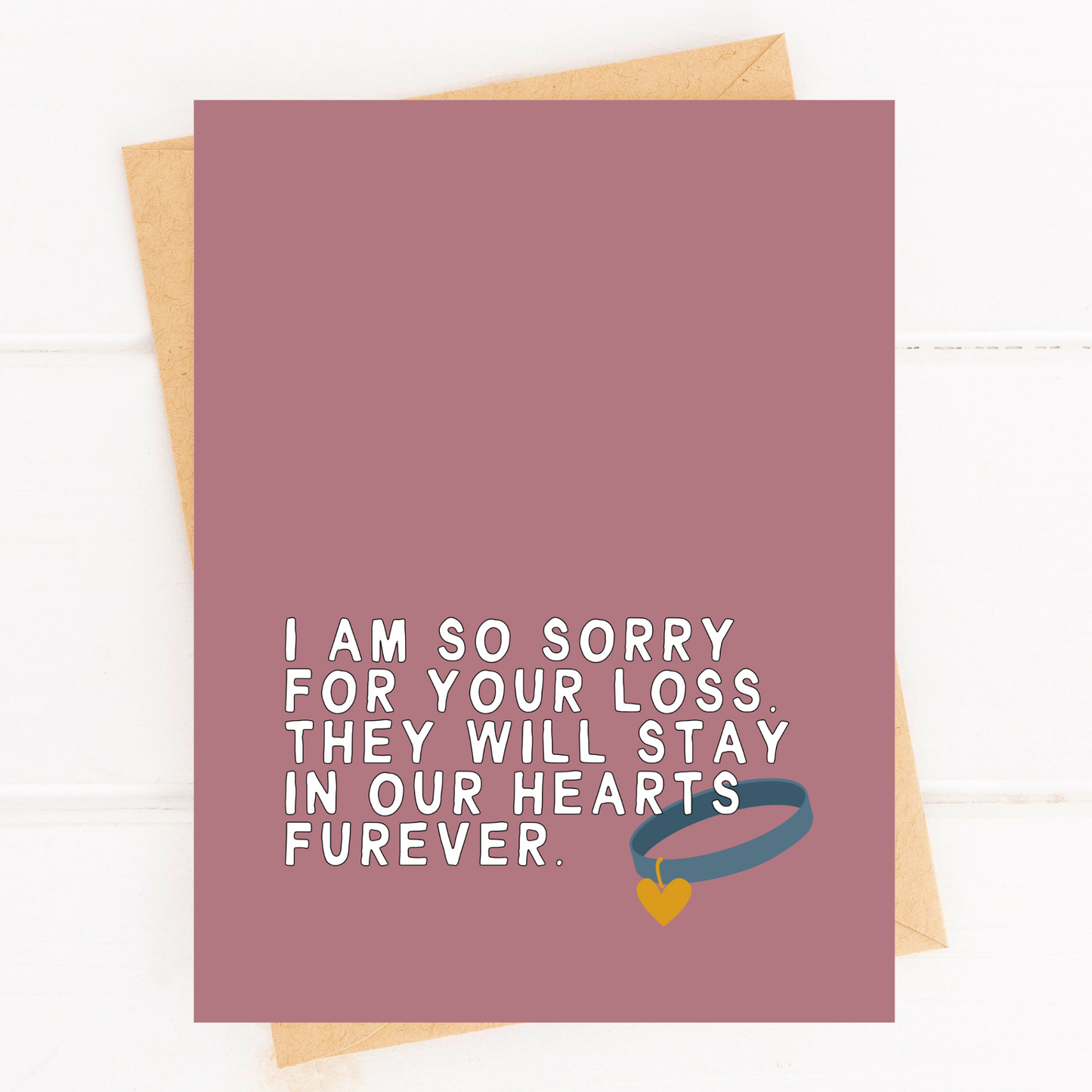 SYMPAWTHY™ Pet Sympathy Card for Pet Loss Pet Parent Grief Card image 0