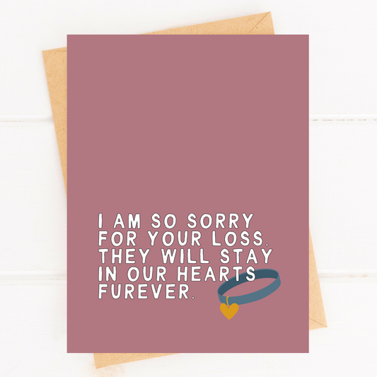 SYMPAWTHY™ Pet Sympathy Card for Pet Loss Pet Parent Grief Card image 0