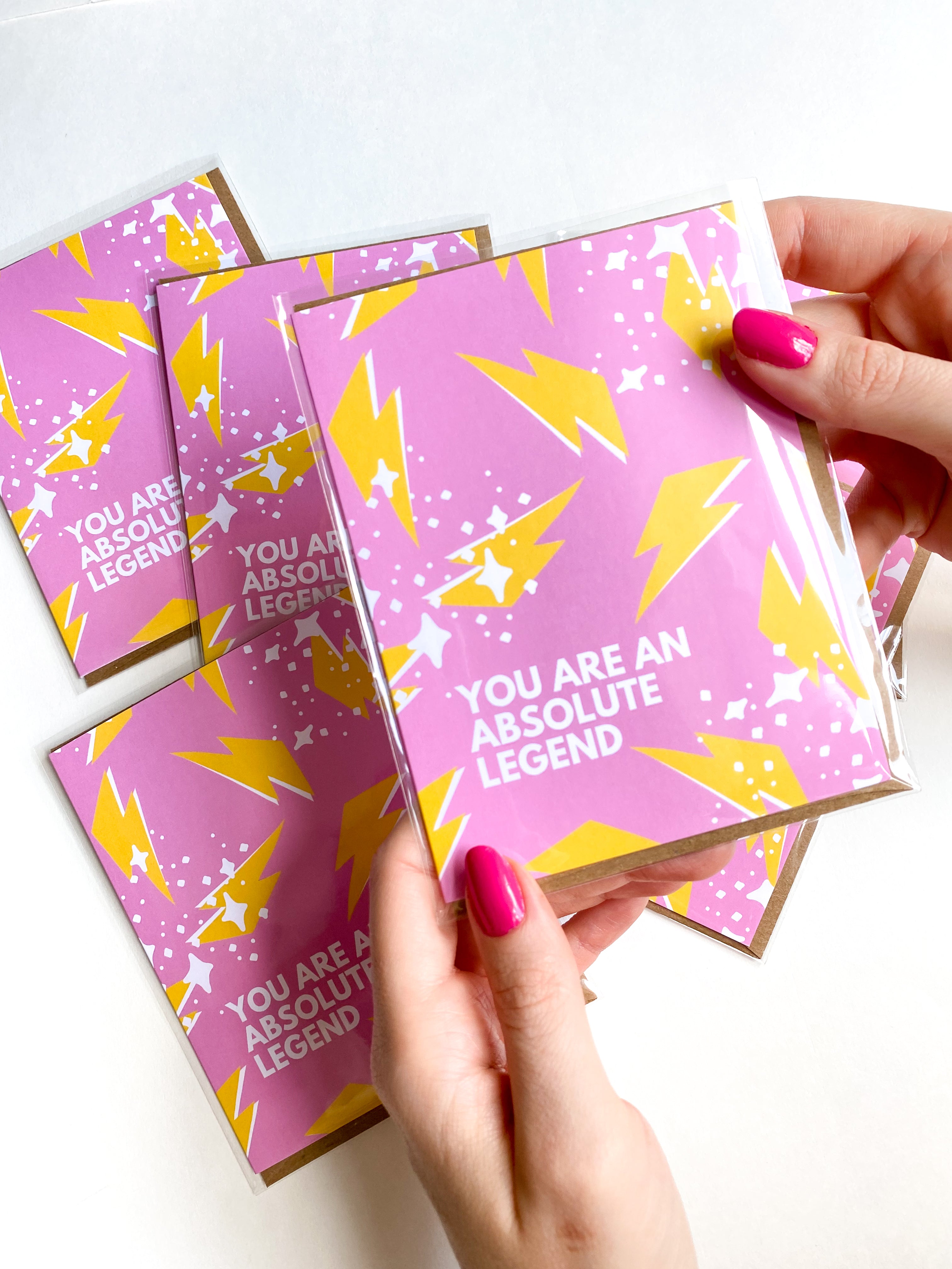 You Are an Absolute Legend Congratulations Card – Five Dot Post
