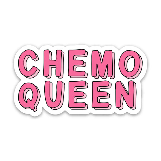 Chemo Queen Vinyl Sticker image 0