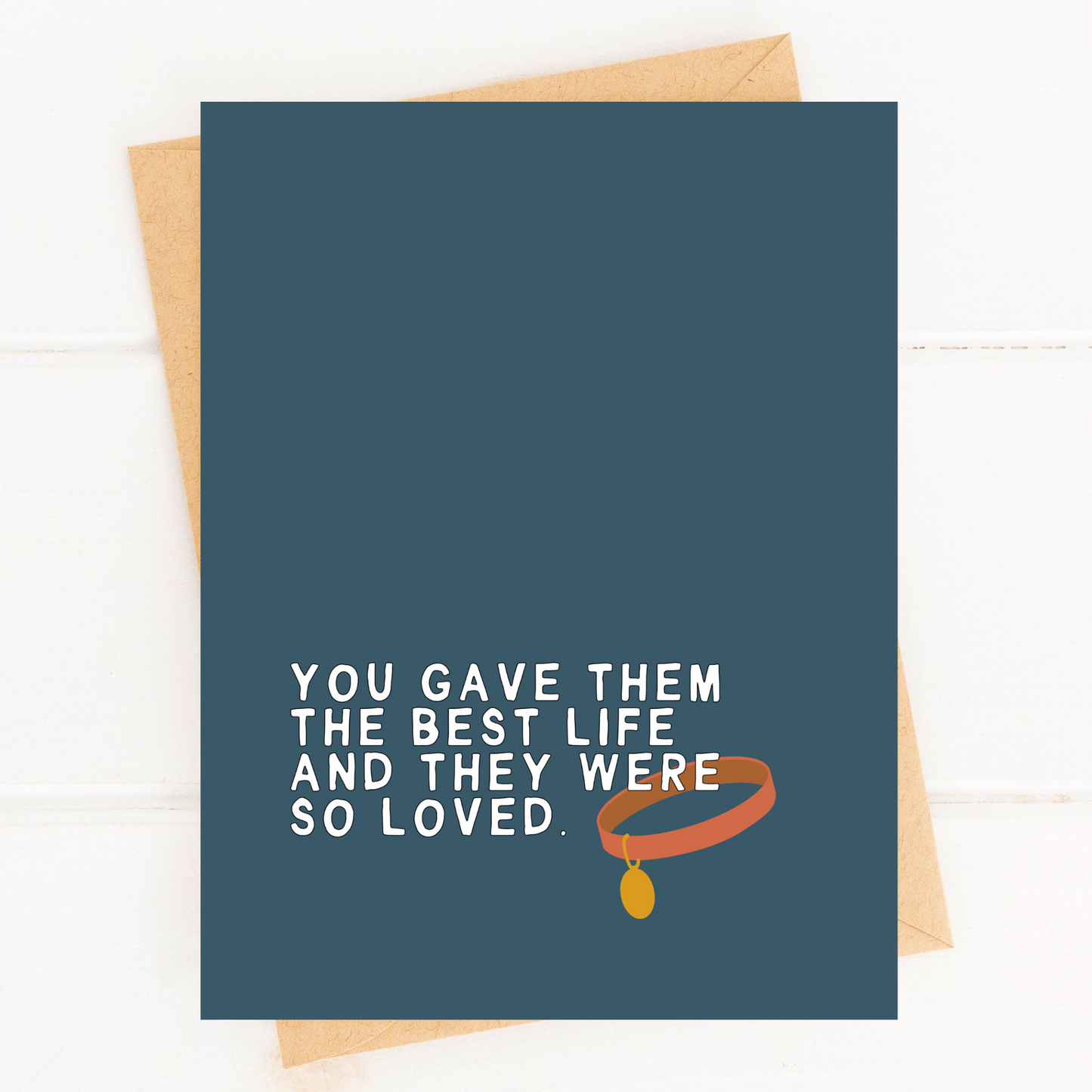 SYMPAWTHY™ Sweet Pet Sympathy Card for Dog Loss Pet Parent Grief Card image 0