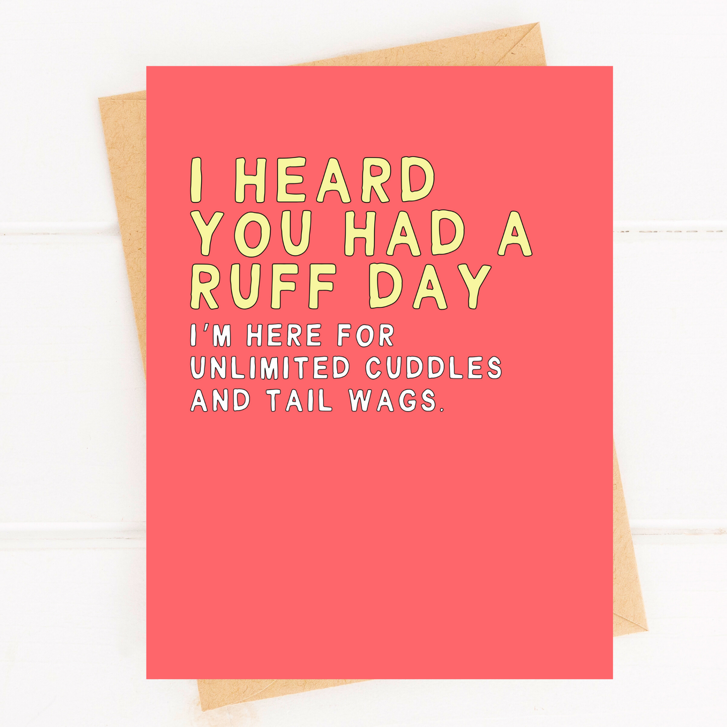 Sweet Ruff Day Pet Parent Card From Dog Mom image 0