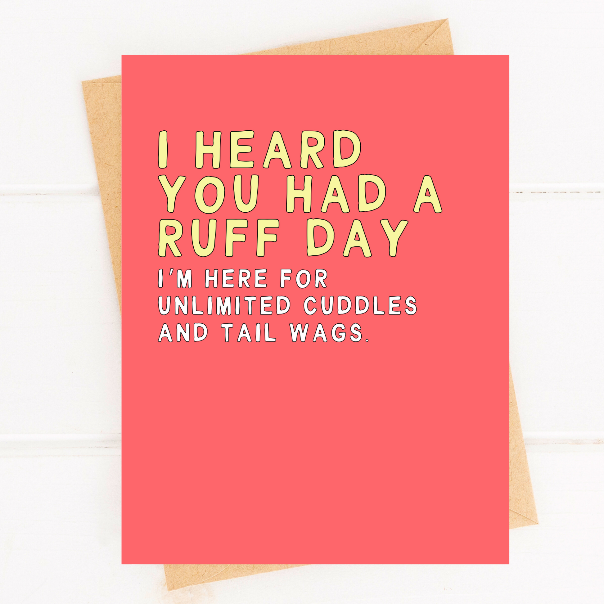 Sweet Ruff Day Pet Parent Card From Dog Mom image 0