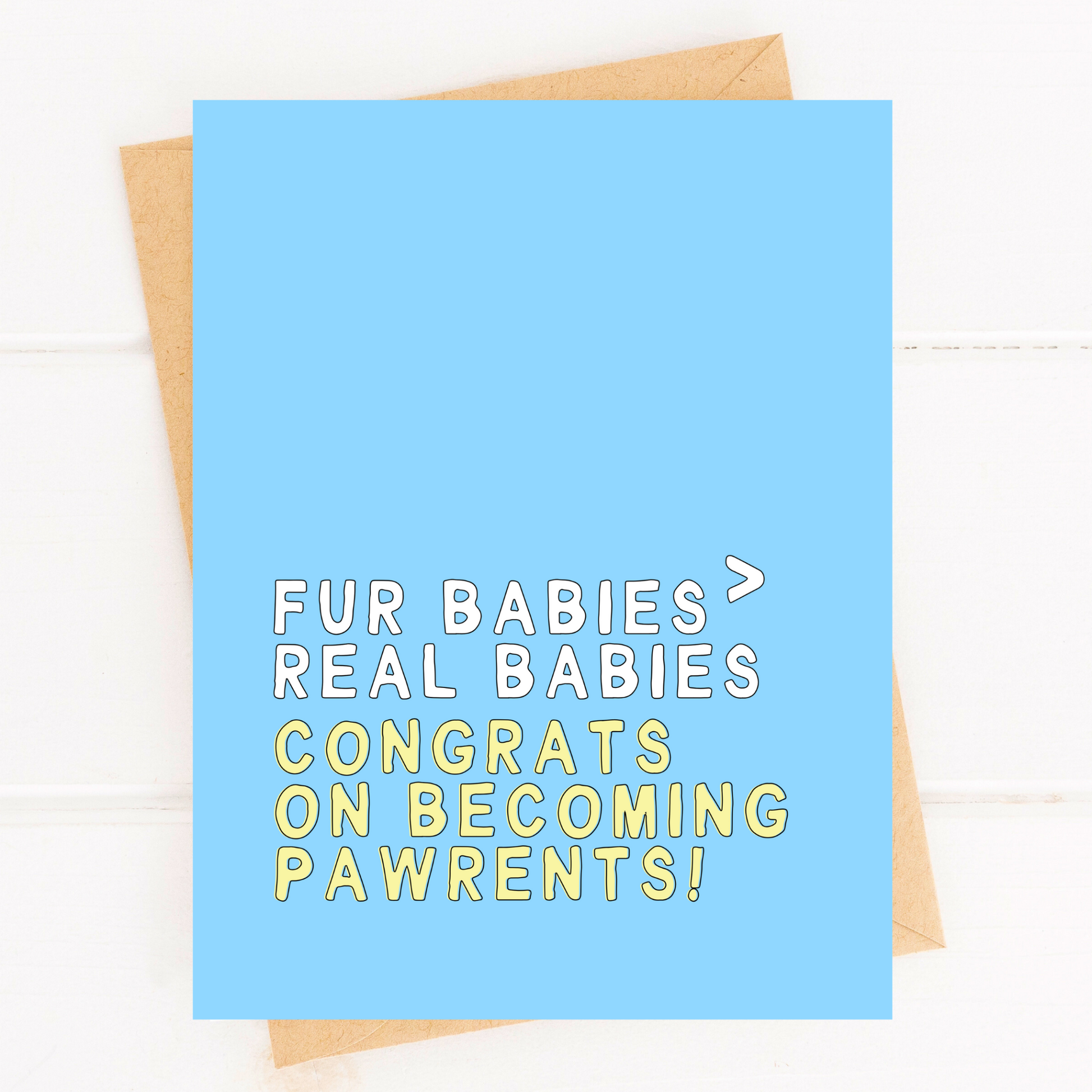 Funny New Puppy Card for Puppy Shower New Dog Parent Card image 0
