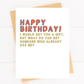 Birthday Card from Cat for Pet Parent Cat Mom Birthday Card image 0