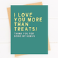 Sweet Pet Parent Card From Dog Mom Favorite Pawrent image 0