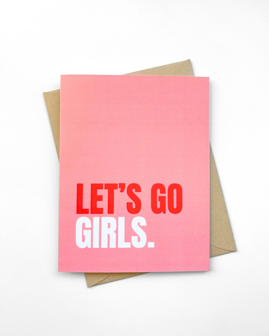 Cute Galentine's Day Card Bachelorette Bridesmaid Card image 0