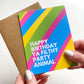Happy Birthday Ya Filthy Party Animal Birthday Card for Friend image 1