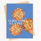 I Like You a Latke Cute Hanukkah Card Funny Chanukah Card image 1