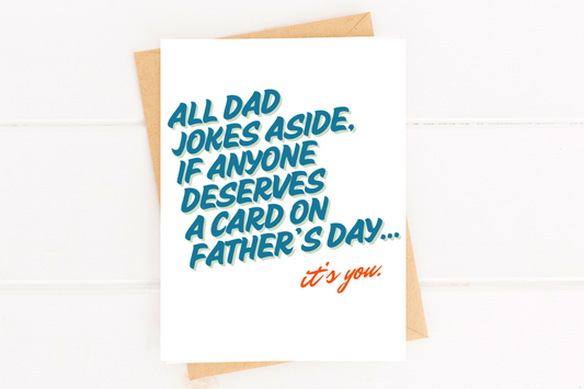 Cute Father's Day Card for Father Figure, Step Dad, Uncle image 0