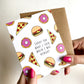 Sorry For What I Said When I Was Hungry, Hangry Apology Card image 0