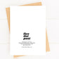 Encouragement Card - I'm Fine Support Greeting Card