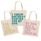Sweet Paws x Five Dot Post Pet Parent Tote Bag – Dog & Cat Designs, Screen Printed in the USA
