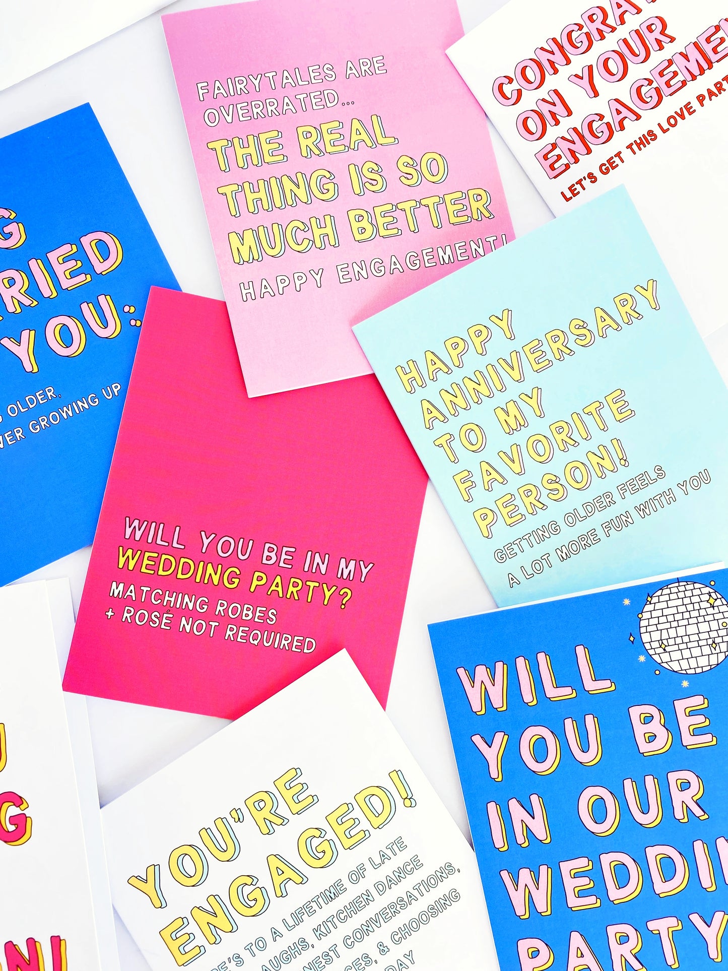 Fairytales Are Overrated The Real Thing is Better Engagement Card image 4