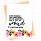Proud to Be Your Mom Mother Loss Sympathy Mother's Day Card image 1