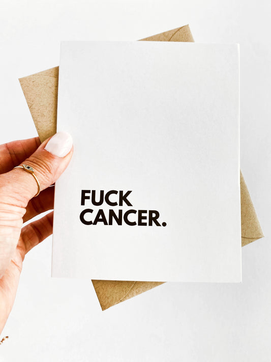 Fuck Cancer Card - Support, Get Well image 0