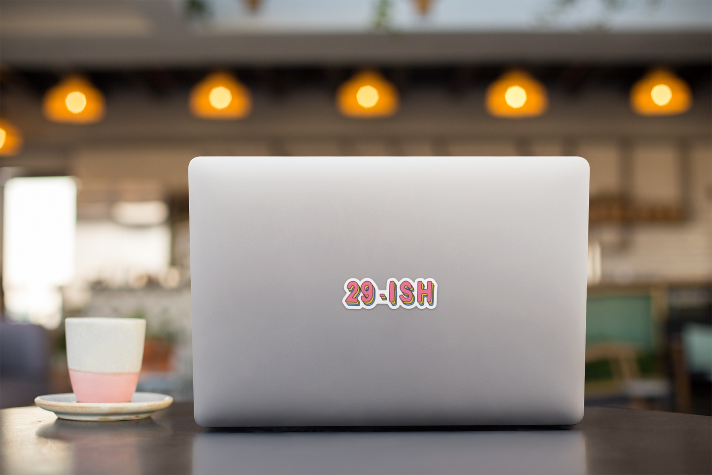 29-Ish Funny 30th Birthday Gift Vinyl Sticker image 2