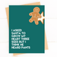 Santa Pants Funny Christmas Card image 1