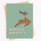 Spritzen Funny Holiday Card Sprits Christmas Card image 1